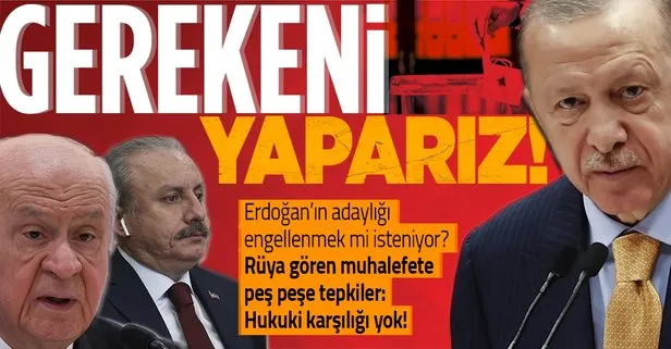 MHP Genel Başkanı Devlet Bahçeli: Cumhurbaşkanı adayımız Erdoğan’dır