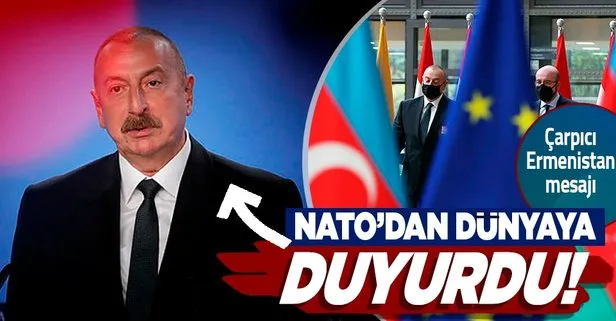 Azerbaycan Cumhurbaşkanı İlham Aliyev’den NATO’da Ermenistan mesajı: Zengezur koridoru, Nahçıvan yolu...