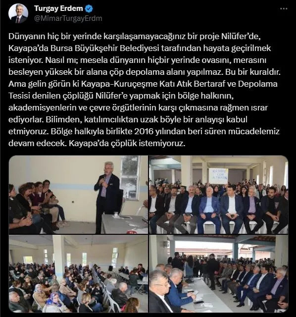 Bursa'da kaçak malikane yapan CHP'li Turgay Erdem hizmete karşı!-4