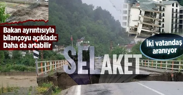 Sel felaketinin bilançosu 4.2 milyar TL