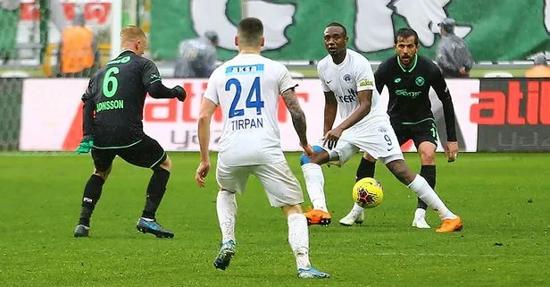 Maç sonucu: Konyaspor 0-0 Kasımpaşa