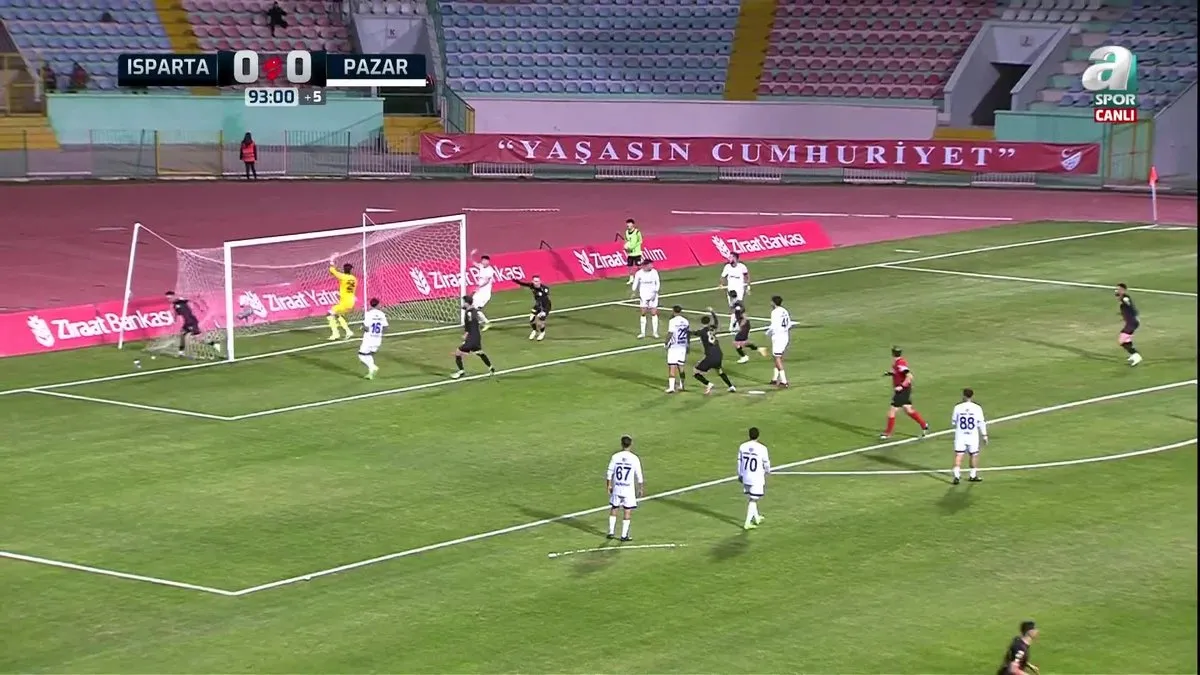 GOL | Isparta 32 1 - 0 Pazarspor