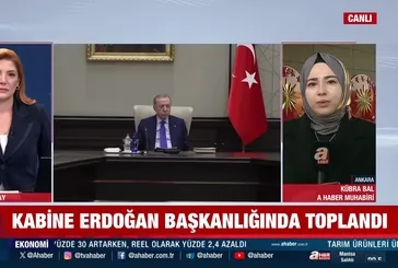 Kabine, Erdoğan başkanlığında toplandı!