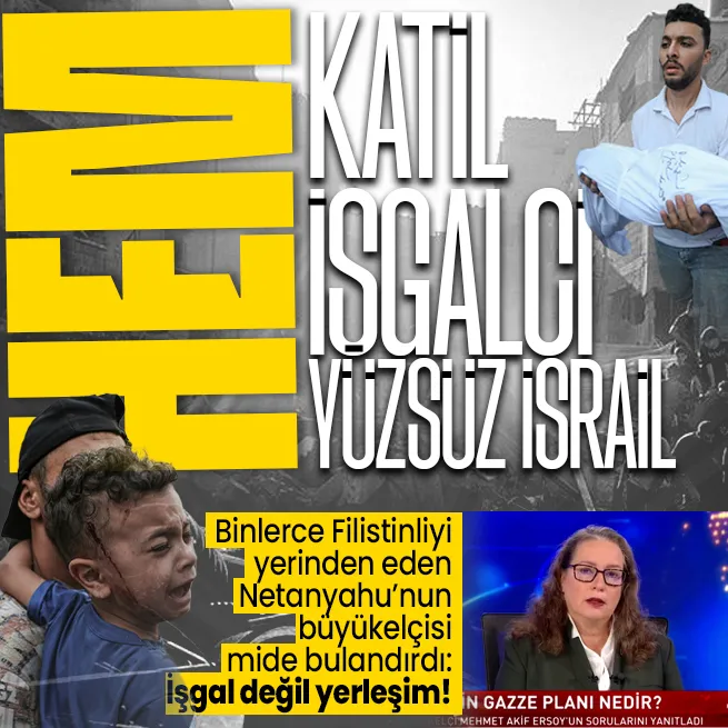 Son dakika: İsrailin Ankara Büyükelçisi Irit Lilandan Filistin işgaline skandal yanıt!