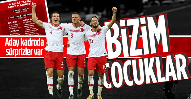 A Milli Takımda sürpriz! 2022 FIFA Dünya Kupası Avrupa Elemeleri play-off maçları aday kadrosu belli oldu