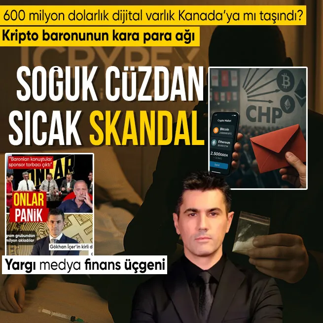 Soğuk cüzdan sıcak skandal! Kripto baronu İçerin kara para ağı | 600 milyon dolar soğuk cüzdanla mı kaçırıldı?