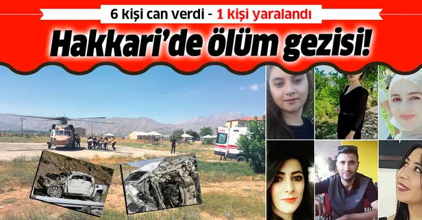 Hakkari’de ölüm gezisi!