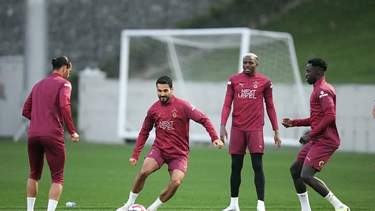 Galatasaray Başakşehir maçına hazır