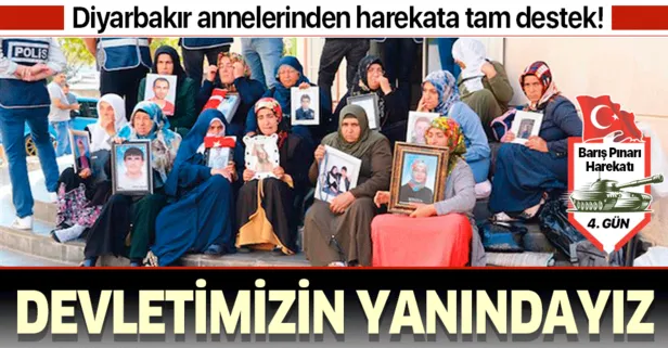 Diyarbakır annelerinden harekata destek!