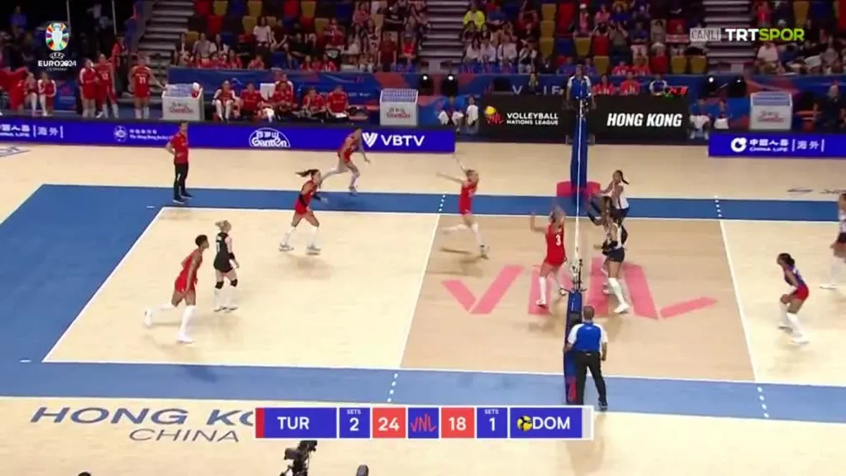Türkiye Kadın Millî Voleybol Takımı | Türkiye Dominik voleybol maçı 3 - 1 bitti! Filenin Sultanları Dominik maçını da kazandı!