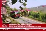 Giresun’da helikopter düştü iddiası! Belediye başkanından ilk açıklama geldi