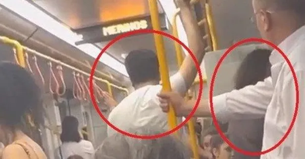Bursa'da metro karıştı! Kocasını başka bir kadınla görünce sinirlerine hakim olamadı