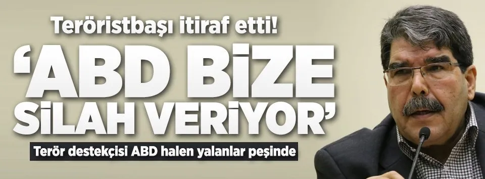 Salih Müslim ABD'nin silah verdiğini itiraf etti