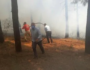 Kartal Aydos’ta ormanlık alanda yangın