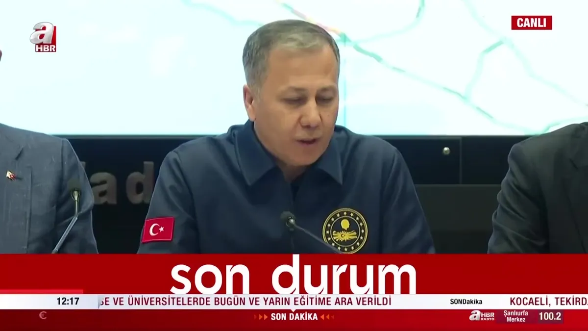Bakanlardan AFAD'da ortak açıklama
