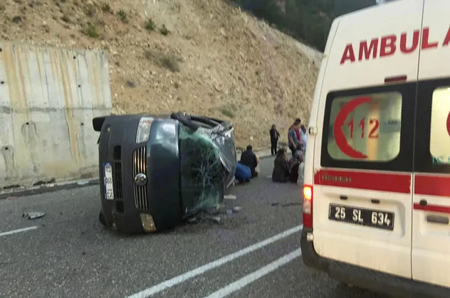 Erzurum'da feci kaza! Acı detay ortaya çıktı