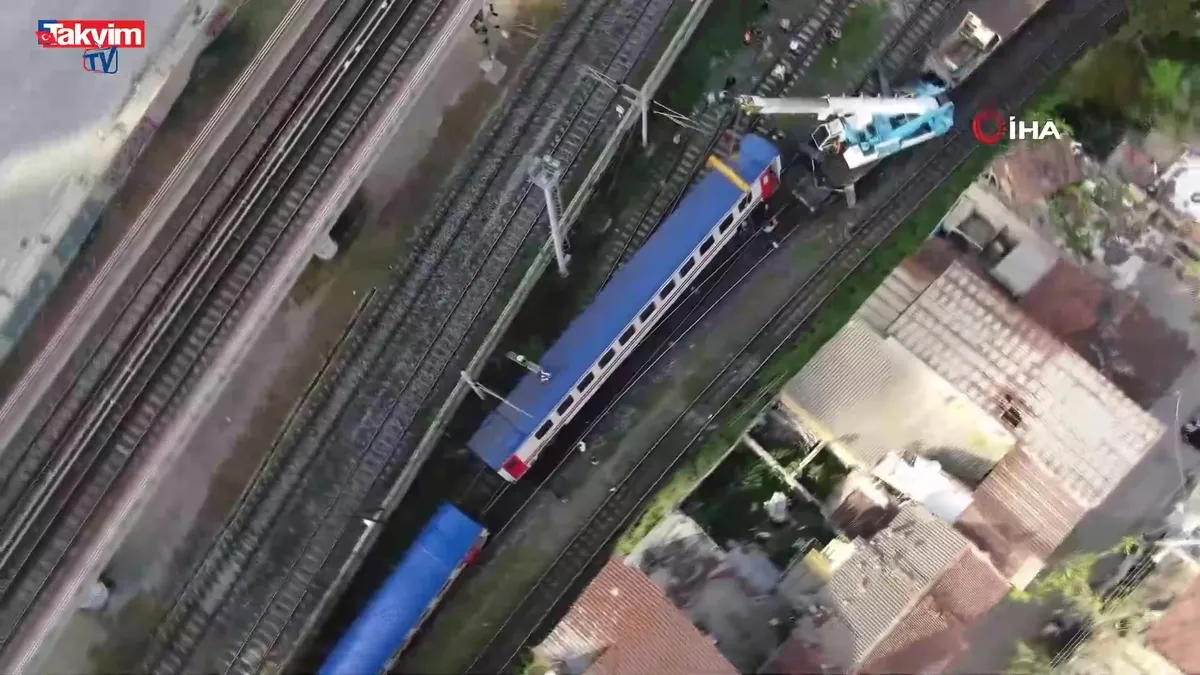 İzmir'de tren kazası!