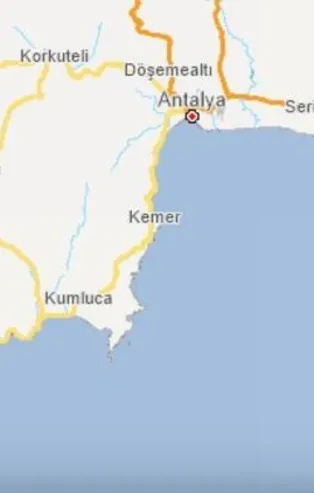 Son dakika... Antalya'da korkutan deprem