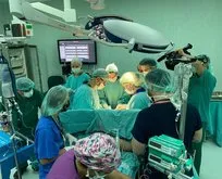 Türkiye’de ikinci! Ameliyata 40 kişi girdi 8 saat sürdü