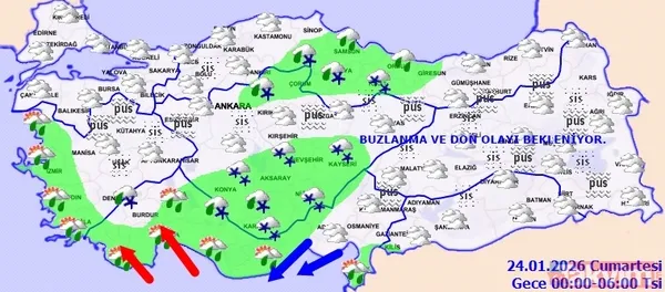 MGM’den 14 il için sarı kod alarmı! Kar ve fırtına hafta sonunu esir alacak - 13