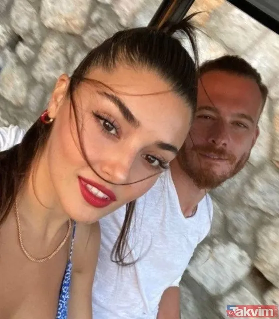 Hande Erçel içine bir şey giymedi güzelliğiyle akılları baştan aldı 'ne kaybettiğine dön bir bak Kerem Bürsin' - 16