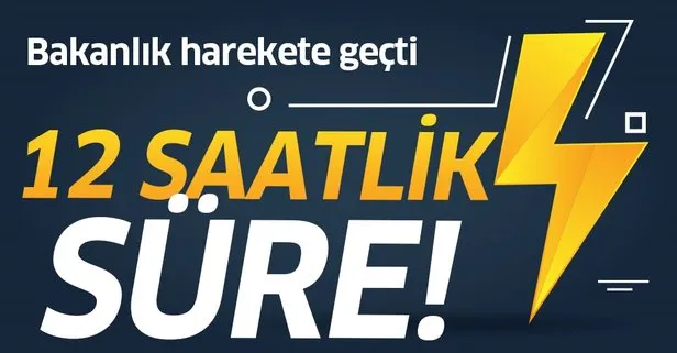 12 saat içerisinde piyasaya sürmezlerse...