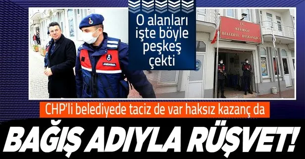 Son dakika: CHP’nin tacizci başkanının rüşvet çarkı bağış ödemeleri ile dönmüş!