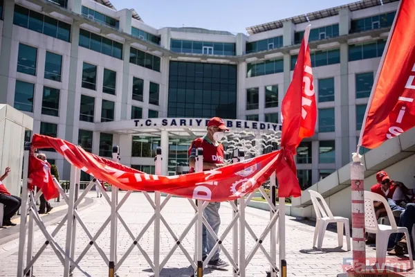 CHP'li Sarıyer Belediyesi önünde grev 23. gününde! İşçilere yüzde 40 zam dediler yüzde 20 verdiler - 6