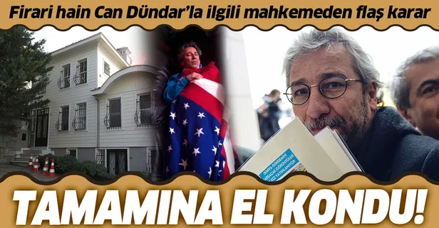 Firari Can Dündar’ın mal varlığına el kondu