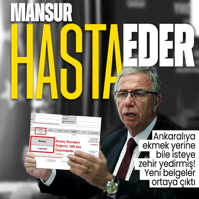 Ankaralıya bilerek ekmek yerine zehir yedirmiş! ABB Başkanı Mansur Yavaş iddiaları yanıtsız bıraktı! Yeni belgeler ortaya çıktı