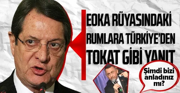 Son dakika: Rum kesiminin EOKA provokasyonuna Türkiye’den sert yanıt! Cumhurbaşkanı Yardımcısı Fuat Oktay: Şimdi bizi anladınız mı?