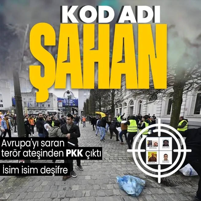 Belçika’daki olayların altından da terör örgütü PKK/KCK çıktı! İsimleri tek tek açıklandı
