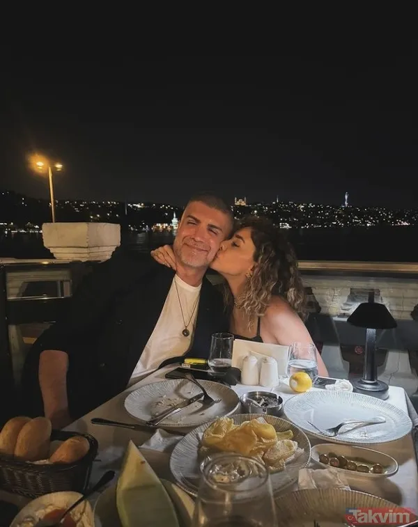 Özcan Deniz'i öpmelere doyamadı! 1 sene önce evlenmişlerdi! İşte Özcan Deniz ve İranlı eşinin o fotoğrafları... - 6