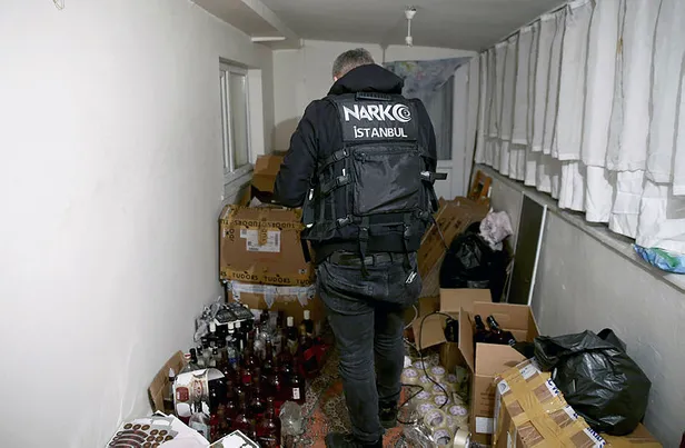 Son yılların en büyük sahte içki operasyonu! Tam 200 ton...-2