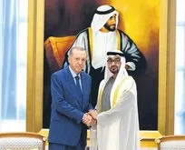 Başkan Erdoğan BAE Devlet Başkanı Al Nahyan ile görüştü ve milyon dolarlık anlaşma imzalandı!