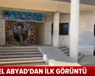Barış Pınarı Harekatında kritik bölge olan Tel Abyada girildi! İşte ilk görüntüler... | Video