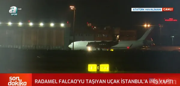 Son dakika: Galatasaray'ın yeni transferi Falcao İstanbul'da! - 25