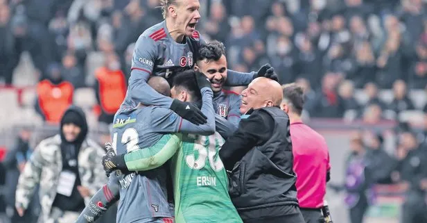 Kupanın son sahibi Beşiktaş normal süresi berabere biten karşılaşmada Göztepe’yi penaltılarda geçmeyi başardı