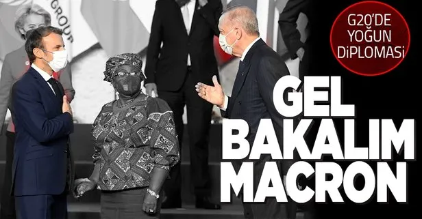 Son dakika: Başkan Erdoğan Macron ve Merkel'le görüştü