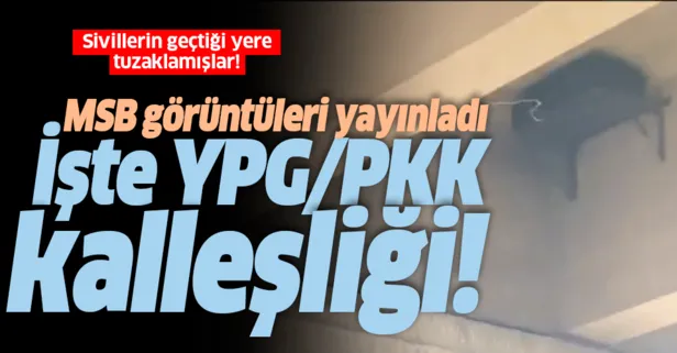 MSB duyurdu: EYP tuzakları SAS Timlerimiz tarafından etkisiz hale getirildi