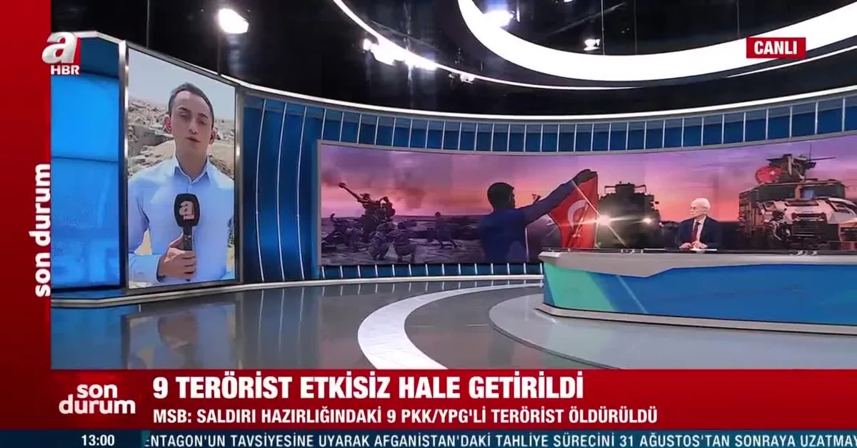 9 PKK/YPG'li terörist etkisiz hale getirildi