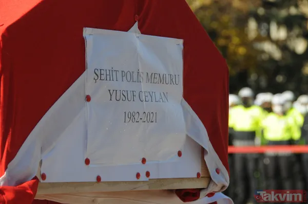 Şehit Polis Yusuf Ceylan için Trabzon'da tören düzenlendi - 25