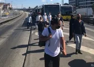 SON DAKİKA: CHPnin İstanbulunda sıradan bir gün! Metrobüs bozuldu yolcular yürümek zorunda kaldı