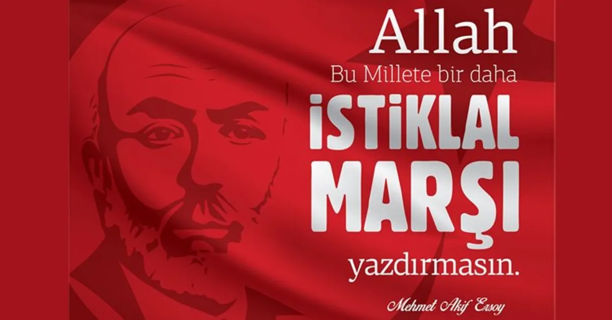 istiklal marsi ile ilgili sozler