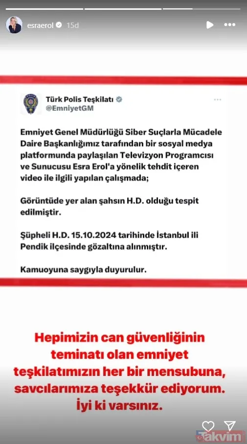 Esra Erol'u ölümle tehdide gözaltı! Mustafa Çabuk'un sapkın müridi Hasan D. kıskıvrak yakalandı - 13