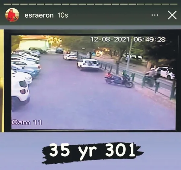 36 saniyede motosikleti çaldılar! Hırsızların son hedefi Çeşme'de yaşayan Esra Eron oldu-2