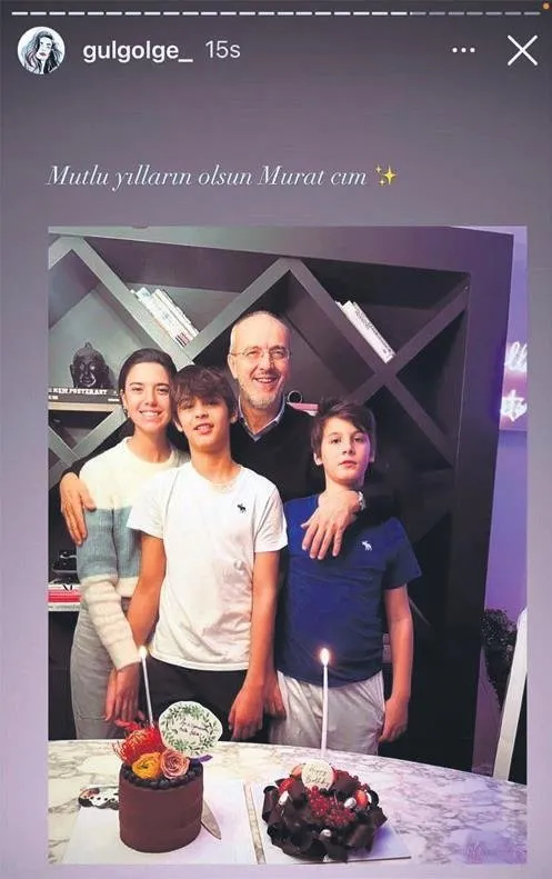 gul golge ile 11 yillik esi murat saygi nin arkadasligi suruyor eski esinin dogum gununu kutladi takvim