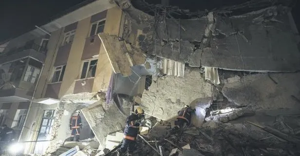 Doğalgaz bomba gibi patladı