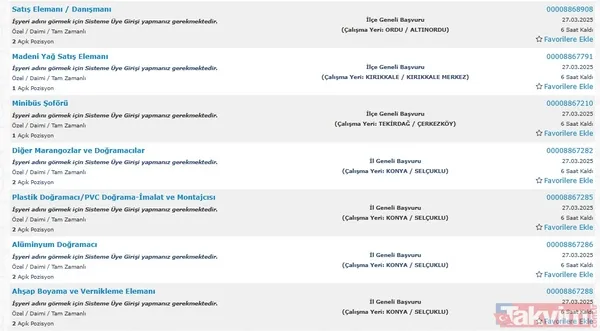 ✅ Kimler Başvurabilir? ✔️ İlköğretim, Ortaokul Veya Lise Mezunları ✔️ Kadın Veya Erkek Adaylar ✔️ Tecrübeli Ya Da Tecrübesiz Bireyler ✔️ Şehir Fark Etmeksizin...