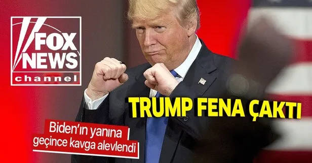 ABD Başkanı Donald Trump, Fox News'e çaktı